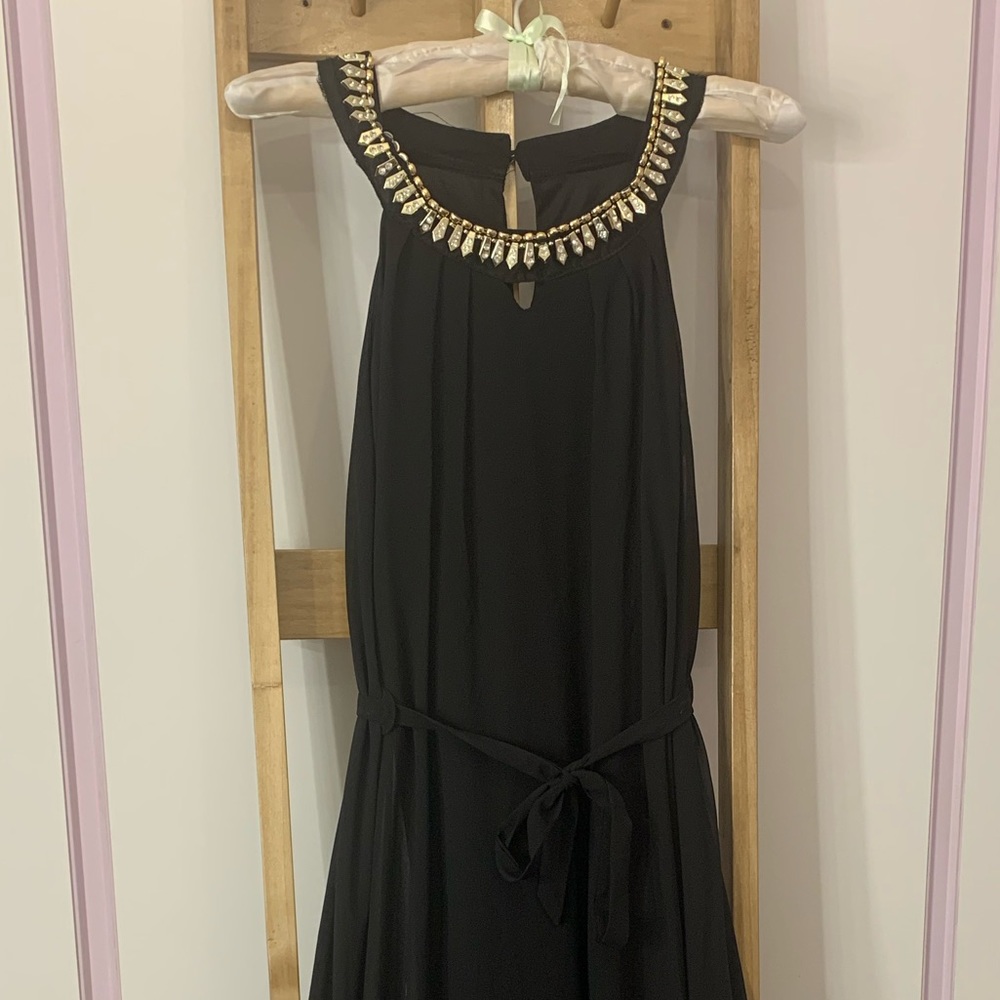 Long black dress